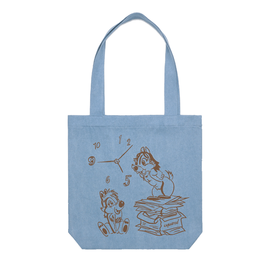 iSquared 9-5 Chips, 5-9 Munks Tote bag